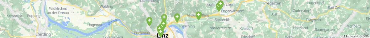 Map view for Pharmacies emergency services nearby Zwettl an der Rodl (Urfahr-Umgebung, Oberösterreich)